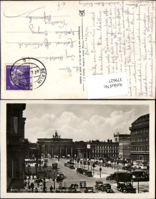 379627,Berlin Unter den Linden Brandenburger-Tor