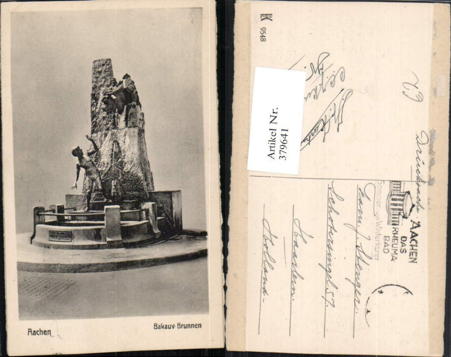 379641,Aachen Bakauv-Brunnen