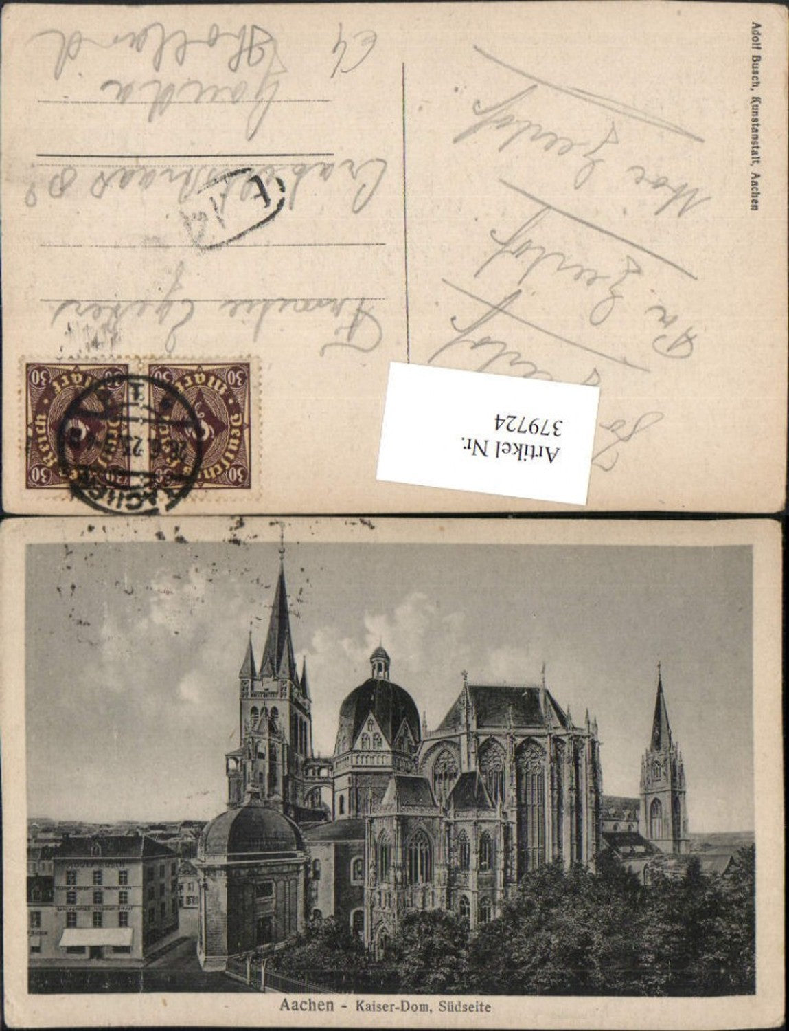 379724,Aachen Kaiser-Dom Kirche
