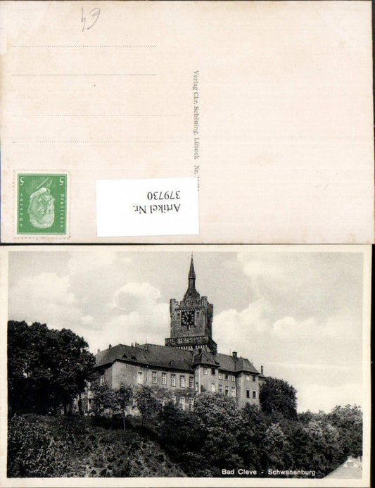 379730,Bad Cleve Kleve Schwanenburg Burg Schloss Turm
