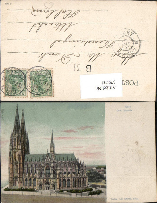 379733,Köln am Rhein Dom Kirche