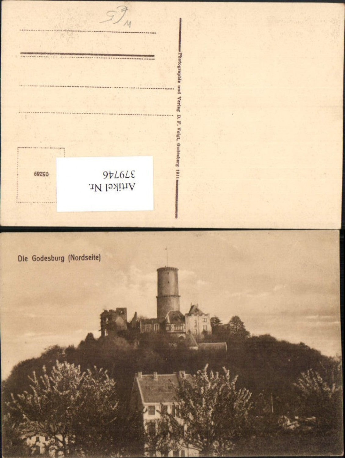 379746,Bonn am Rhein Bad Godesburg Burg Turm