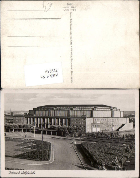 379759,Dortmund Westfalenhalle Halle Gebäude