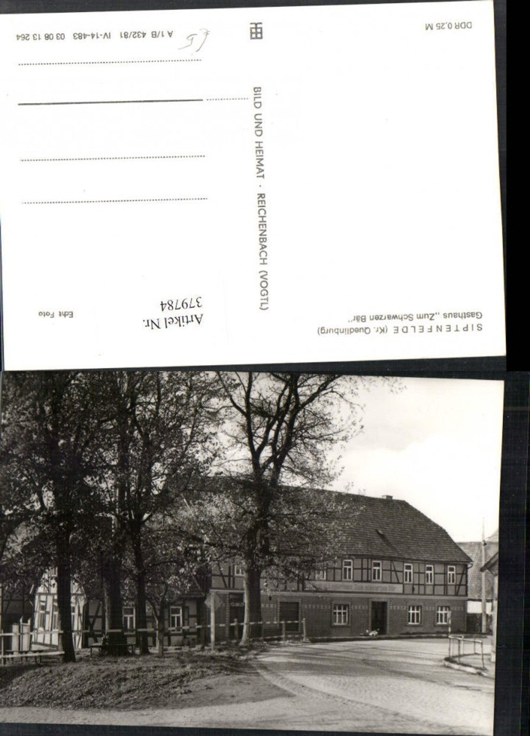 379784,Siptenfelde Gasthaus zum Schwarzen Bär