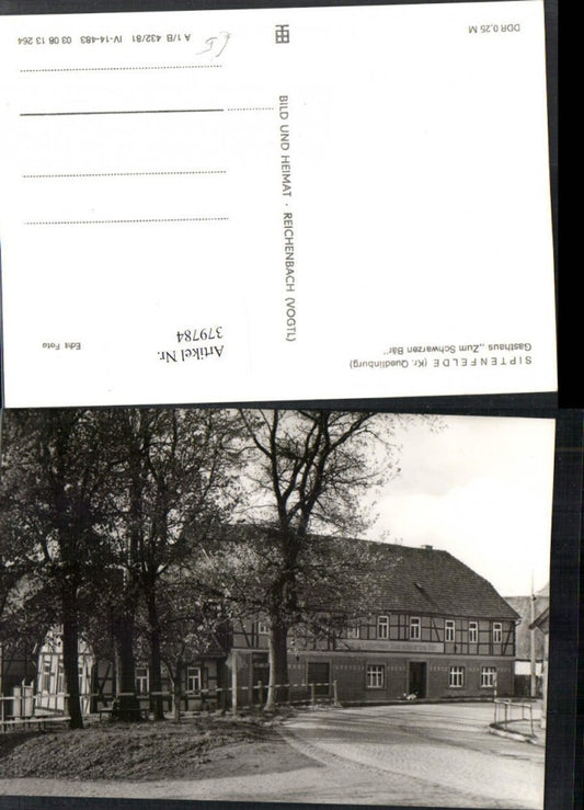 379784,Siptenfelde Gasthaus zum Schwarzen Bär