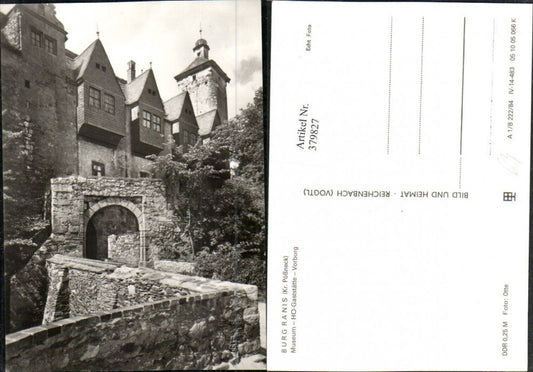 379827, Ranis Castle near Pößneck Museum Restaurant Outer Ward Gate Tower