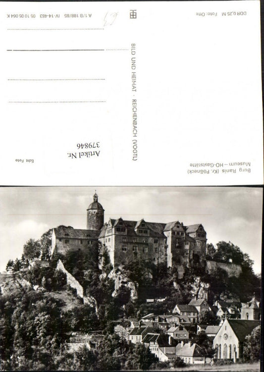 379846, Ranis Castle near Pößneck Museum Restaurant