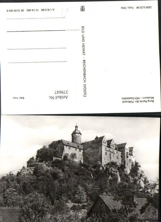 379847, Ranis Castle near Pößneck Museum Restaurant