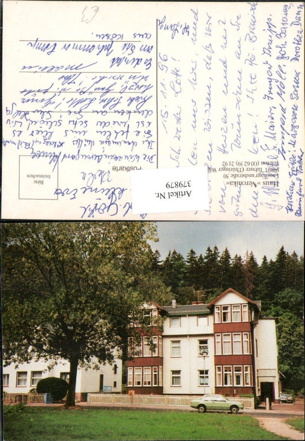 379879,Tabarz im Thüringer Wald Haus Veronika