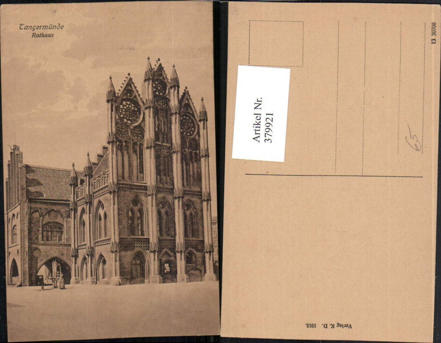379921,Tangermünde Rathaus Gebäude