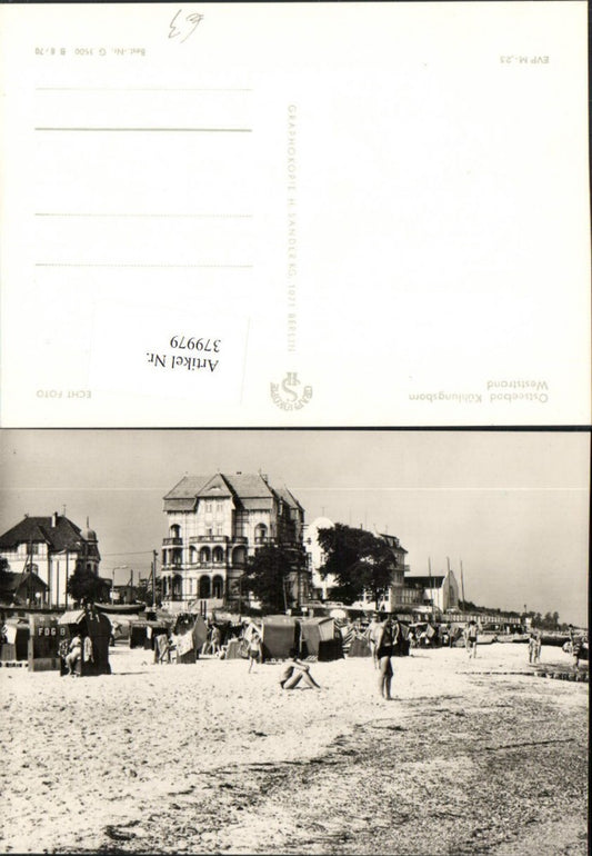 379979,Ostseebad Kühlungsborn Weststrand Strand Strandleben
