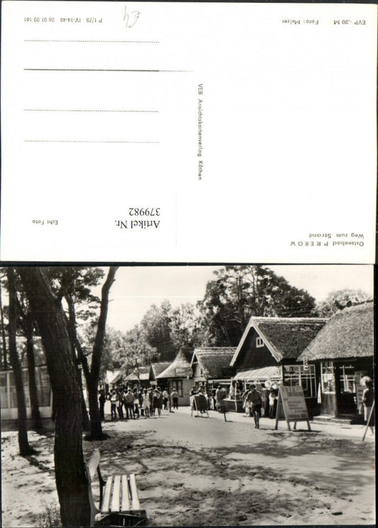 379982,Ostseebad Prerow Weg zum Strand Straße