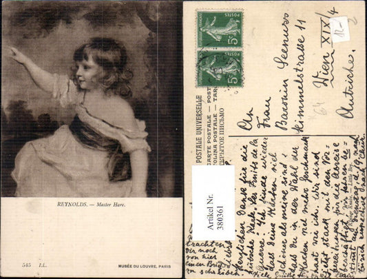 380361,Künstler Ak Reynolds Master Hare Kunst Wissenschaft