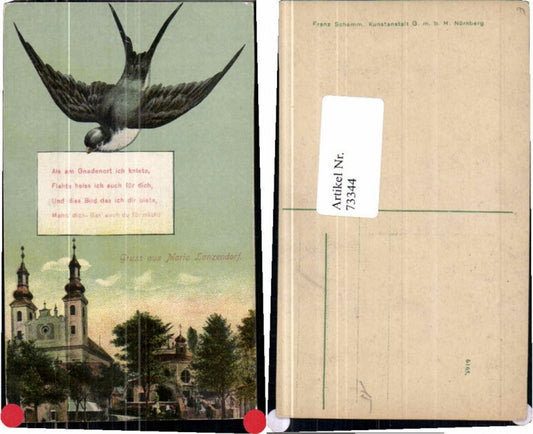 73344,Maria Lanzendorf schwalbe Gruß aus