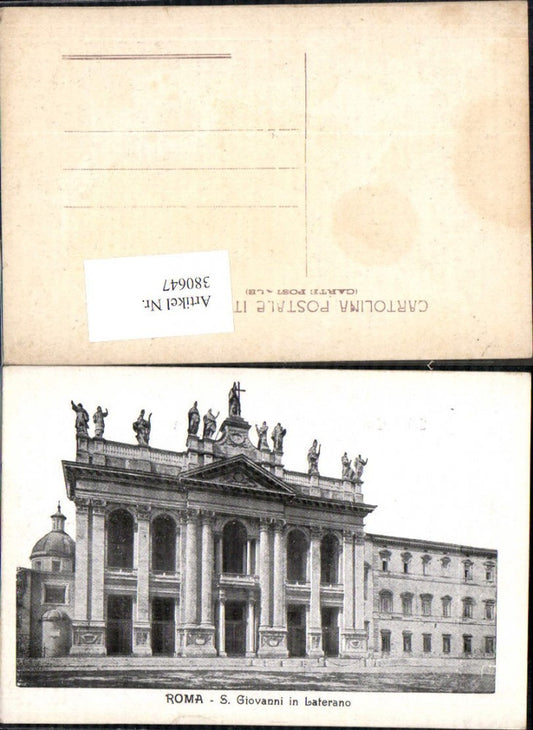 380647,Kirche Roma Rom S. Giovanni in Laterano