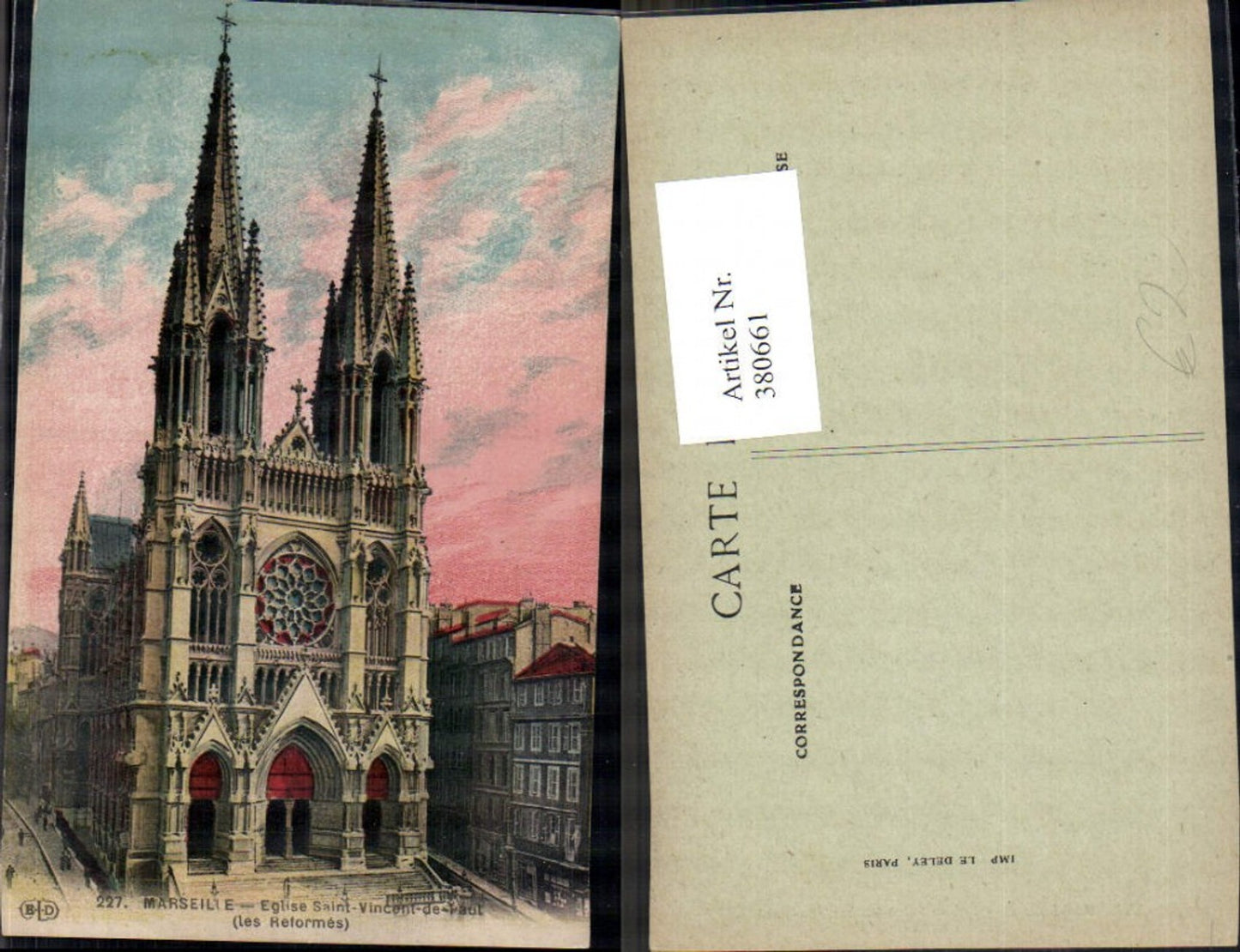 380661,Kirche Marseille Eglise Saint-Vincent-de-Paul