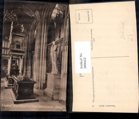 380662,Kirche Tomb of Mary Queen of Scots Westminster Abbey Tod Grab Adel