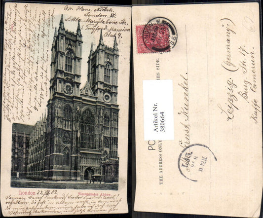 380664,Kirche London Westminster Abbey