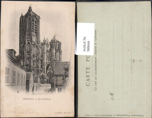 380666,Kirche Bourges La Cathedrale