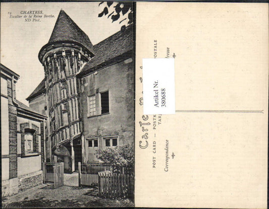 380688,Schloss Burg Chartres Escalier de la Reine Berthe Wendeltreppe