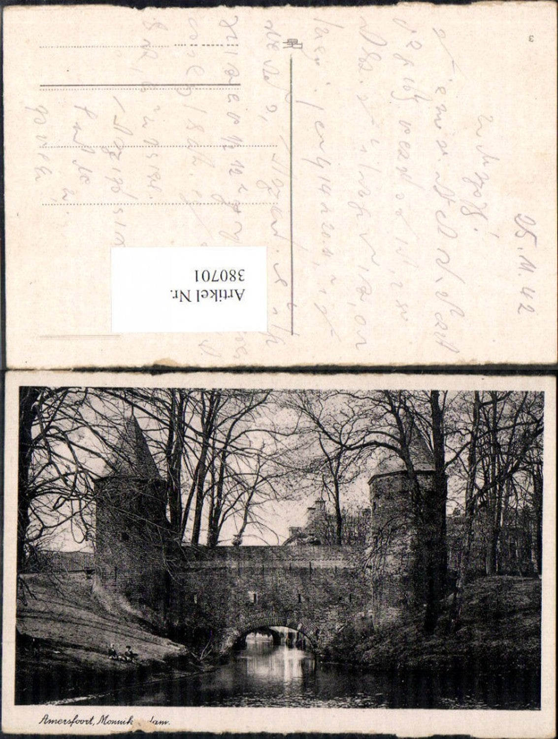 380701,Schloss Burg Amersfort Monnikendam