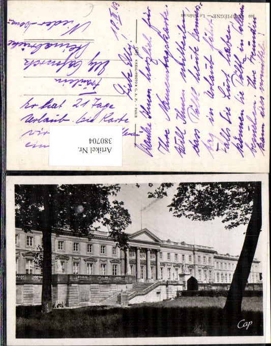 380704,Schloss Burg Compiegne Le Chateau