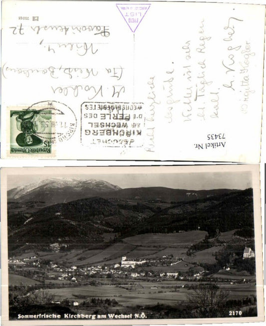 73435,Sommerfrische Kirchberg am Wechsel
