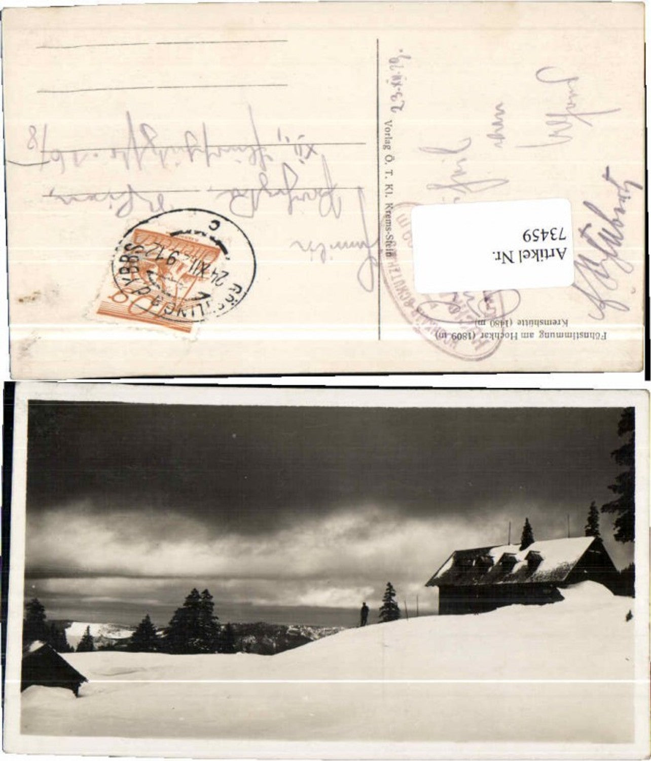 73459,Hochkar Föhnstimmung Göstling a.d. Ybbs