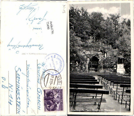 73490,Maria Gugging Wienerwald Lourdesgrotte Klosterneuburg