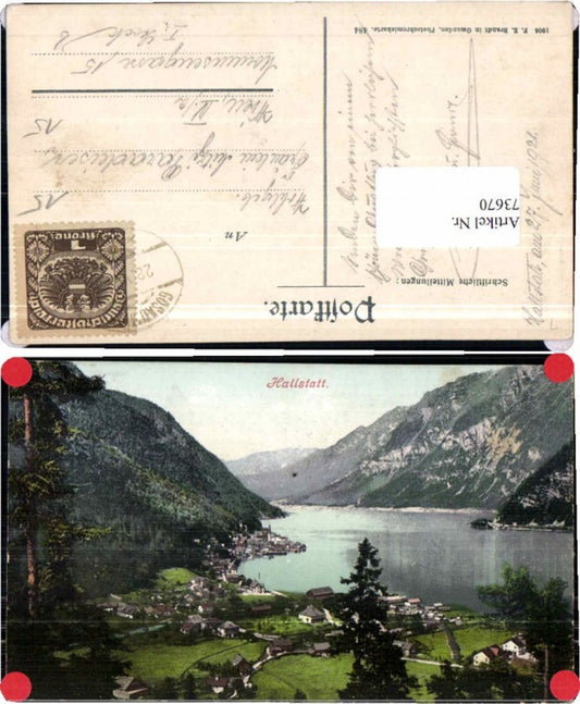 73670,Hallstatt Schöne COLOR pub Brandt 484