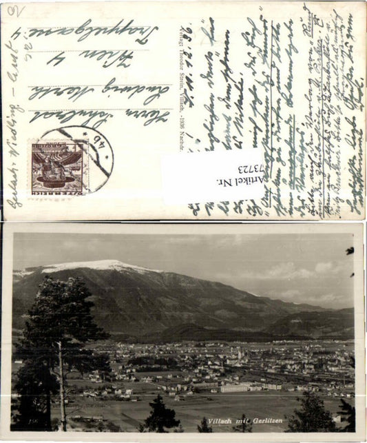 73723,Villach m. Gerlitzen 1936