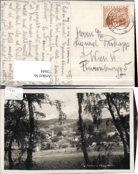 73844,FotoAK St Veit im Mühlkreis 1930