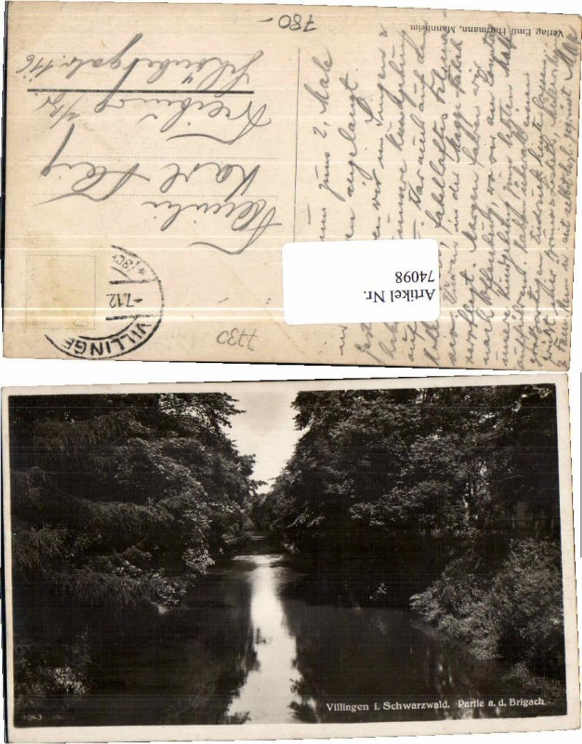 74098, Villingen im Schwarzwald Brigach area
