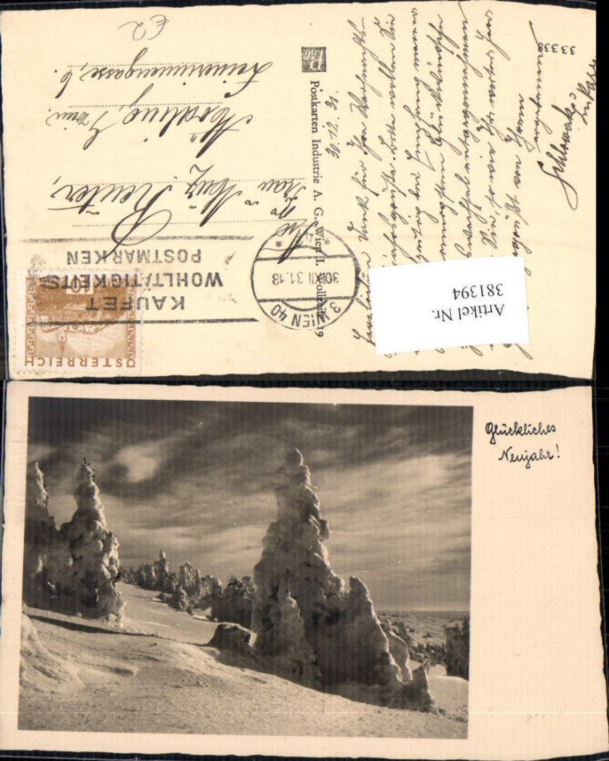 381394,Fotokunst Bäume Winterlandschaft Stimmungsbild