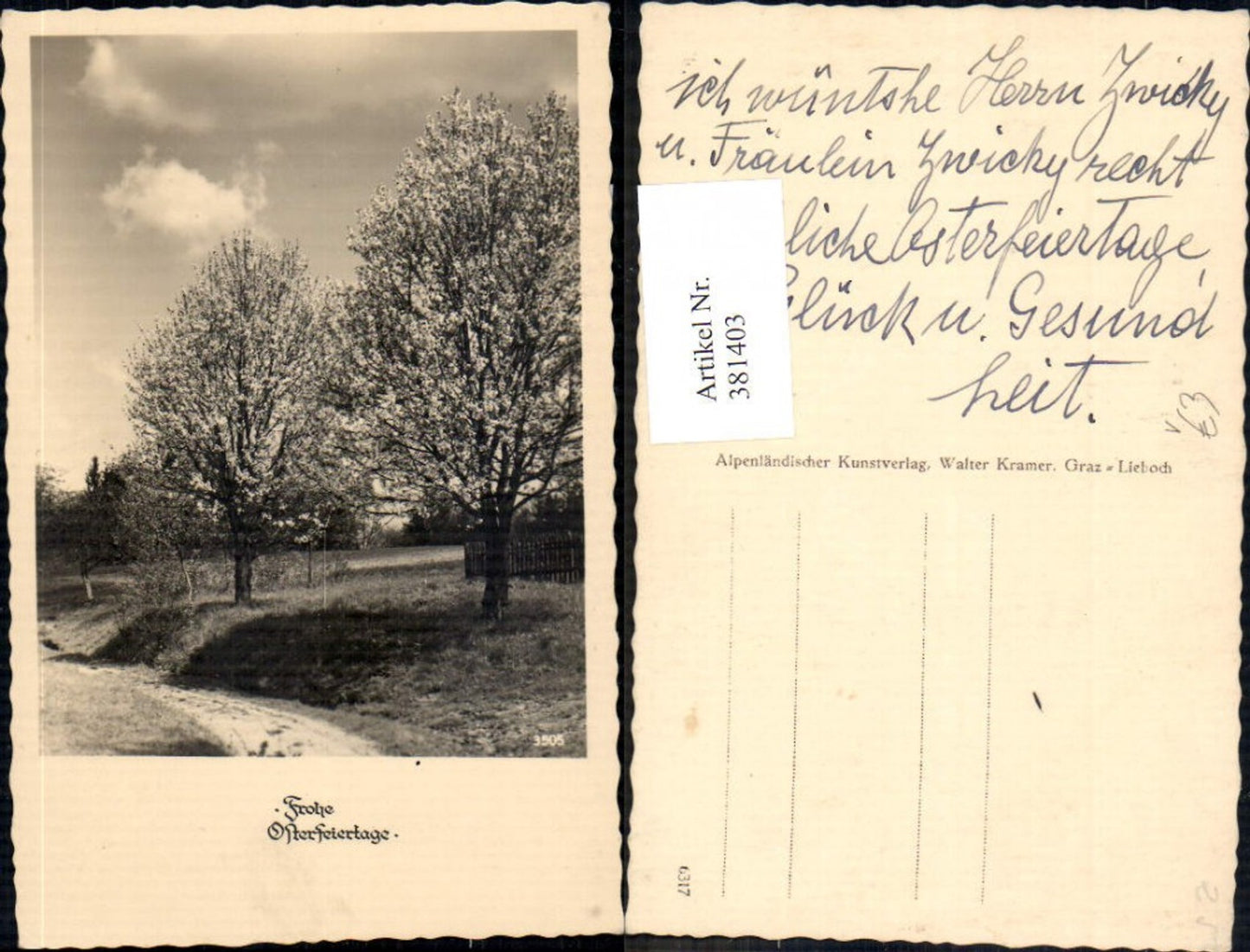 381403,Fotokunst Weg Baumblüte Landschaft pub Walter Kramer 3505