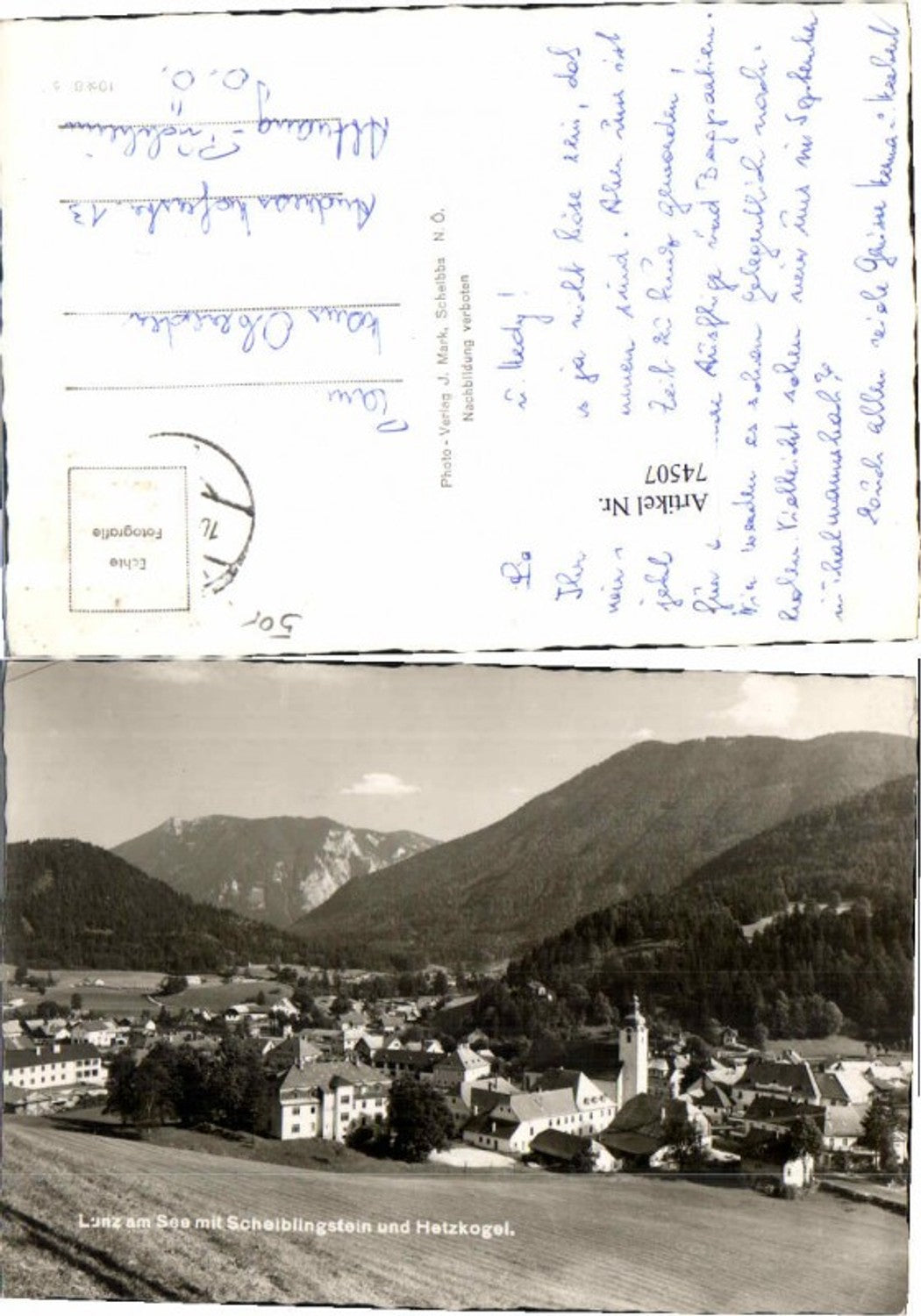 74507,Lunz am See Partie zum Ort