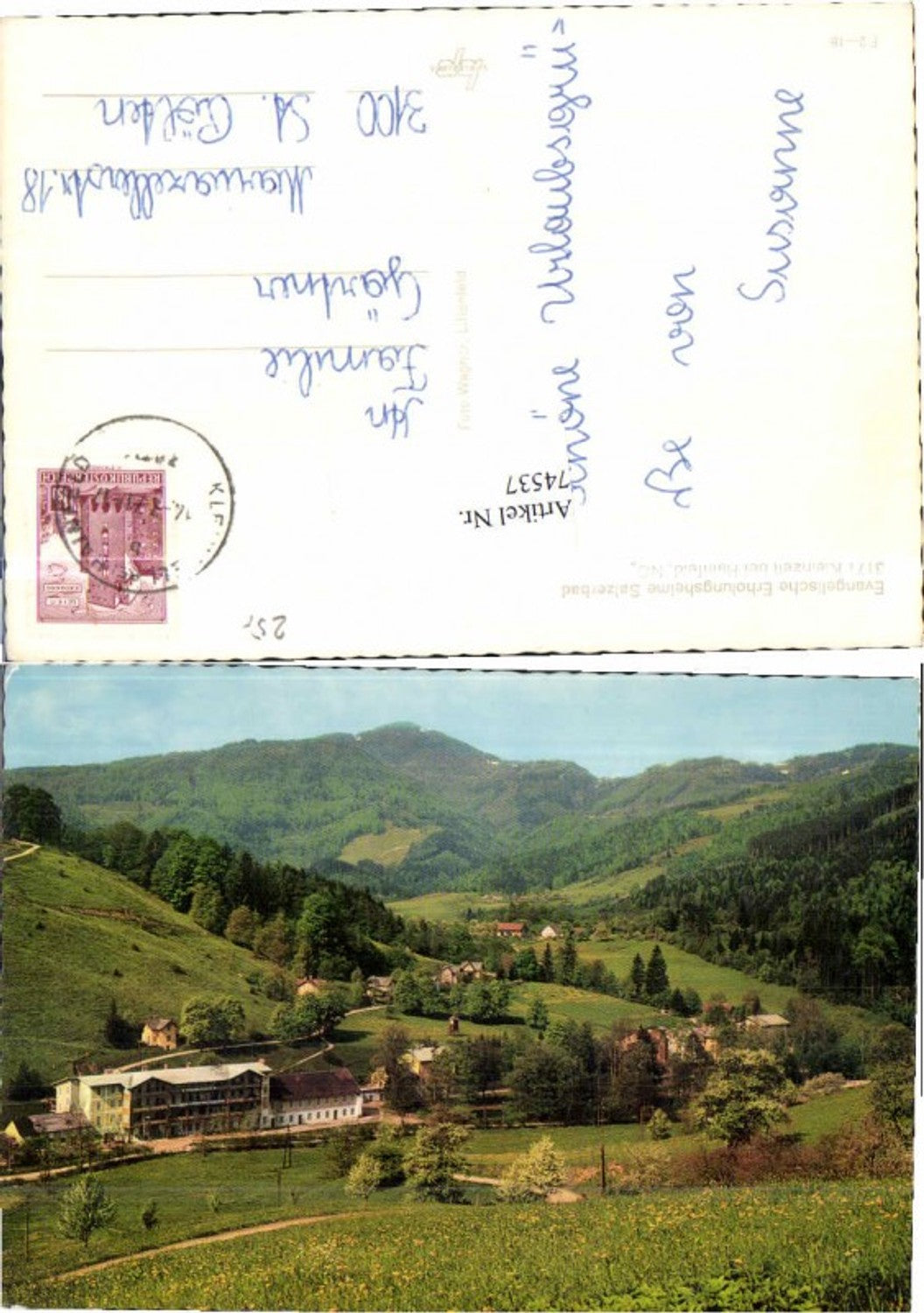 74537,Kleinzell bei Hainfeld 1971