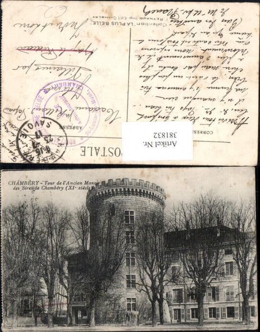 381832,Schloss Chambery Tour de l Ancien Manoir des Sires de Chambery