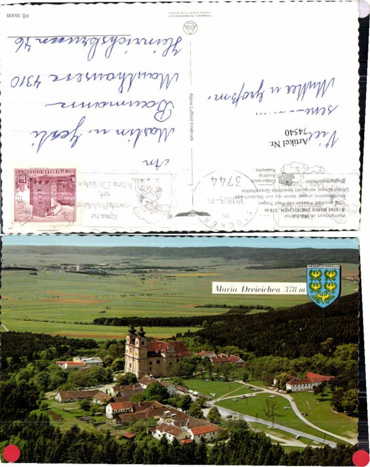 74540,Maria Dreieichen Horn Alpine Luftbild 55639