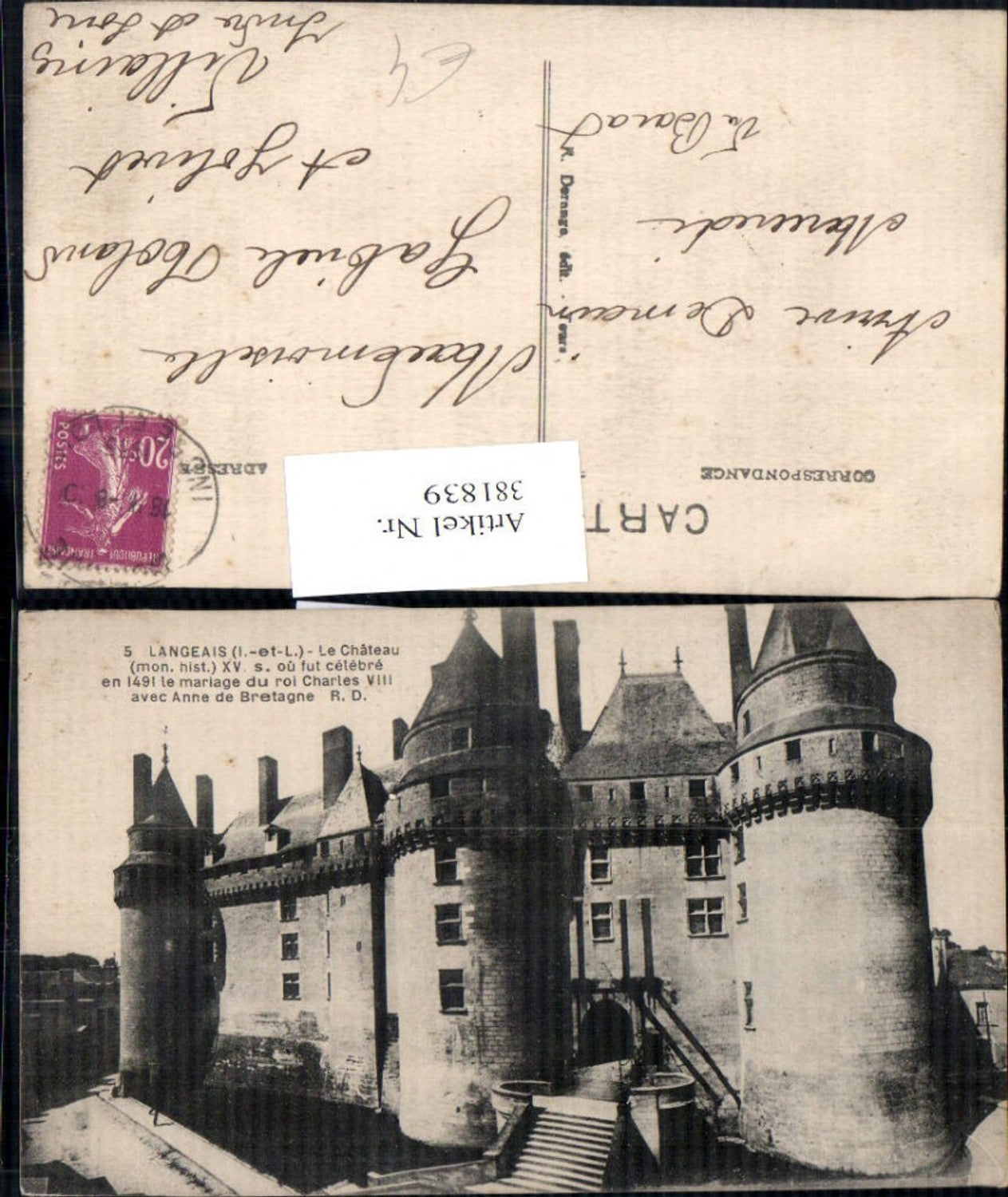 381839,Schloss Langeais Le Chateau