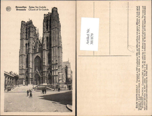 381879,Kirche Bruxelles Brüssel Eglise Ste-Gudule Church of St Gudule