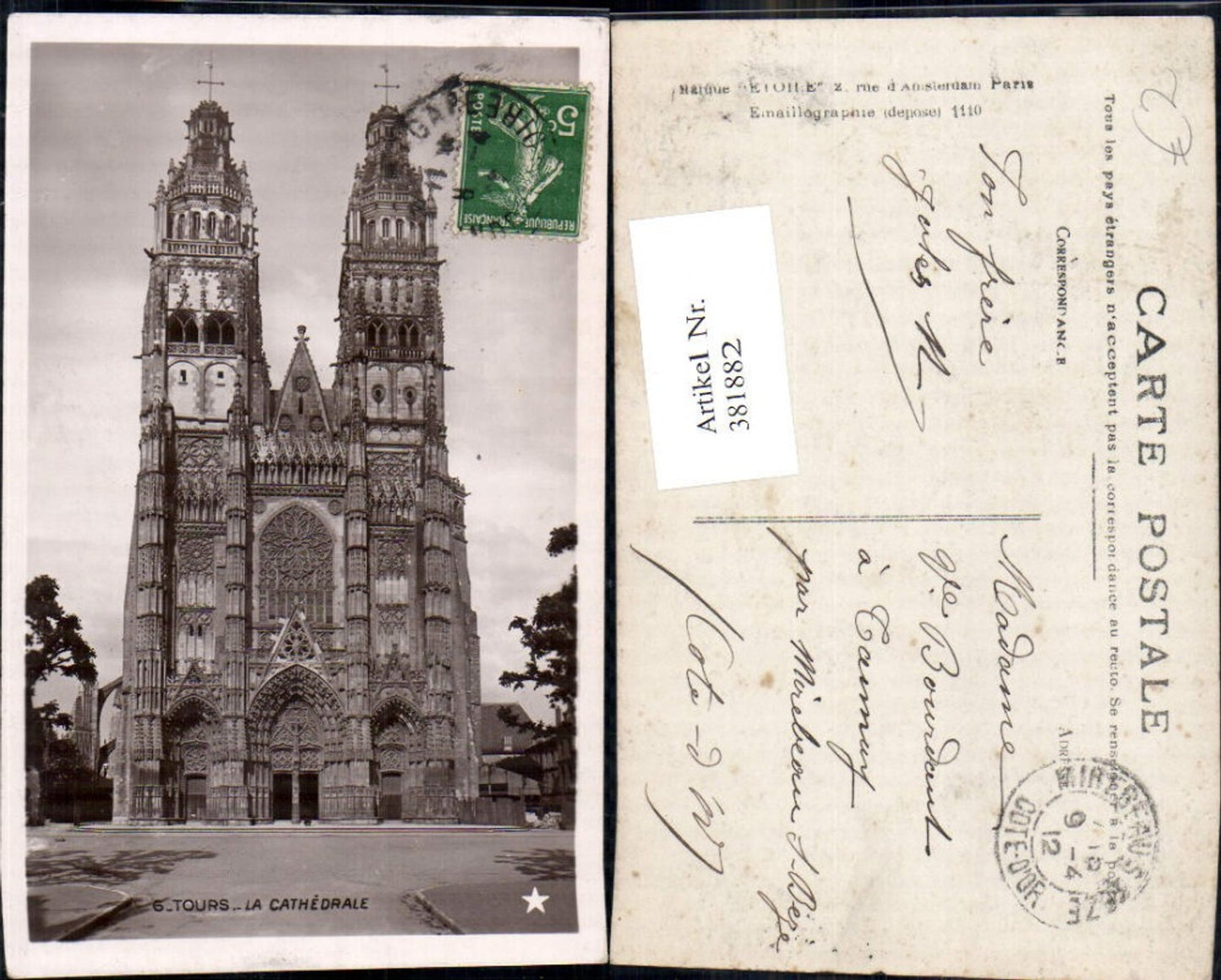 381882,Kirche Tours La Cathedrale Kathedrale
