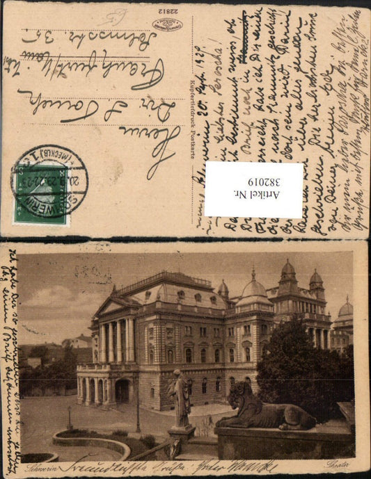 382019,Schwerin Theater Gebäude