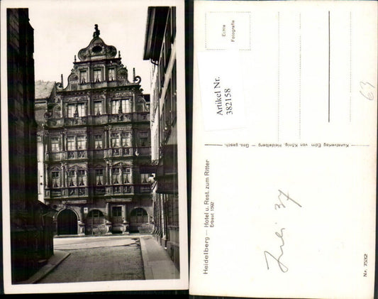 382158, Heidelberg Hotel and Restaurant zum Ritter