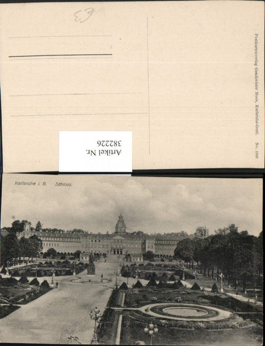 382226,Karlsruhe im Breisgau Schloss Garten