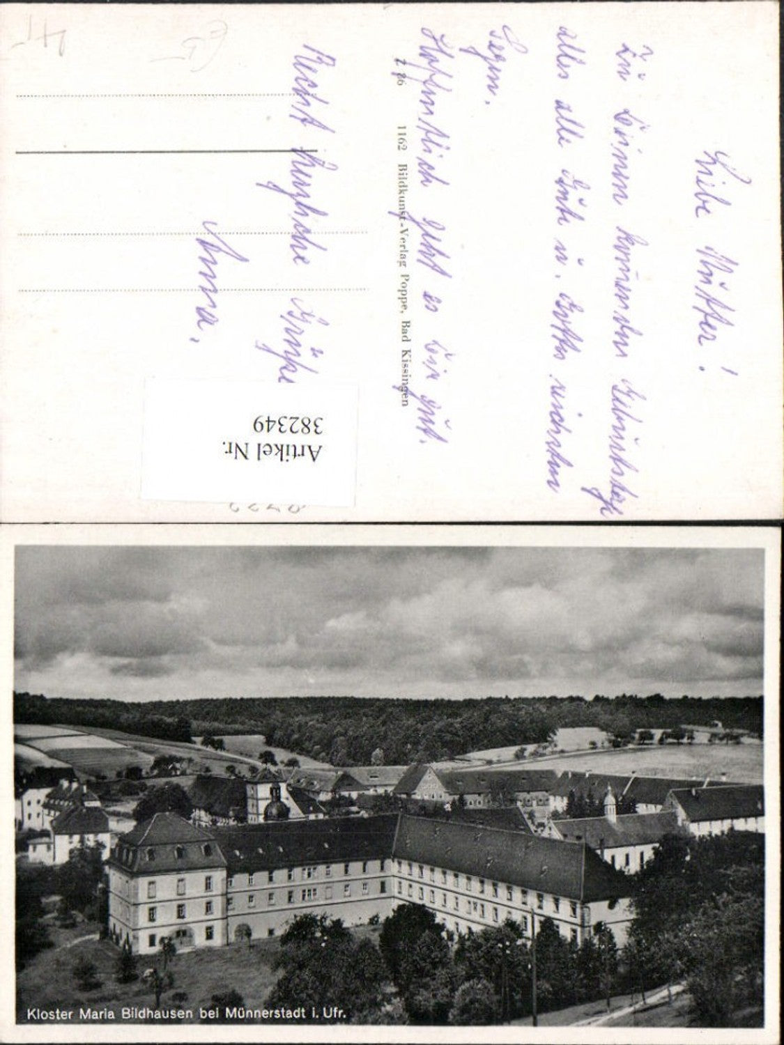 382349,Kloster Maria Bildhausen b. Münnerstadt