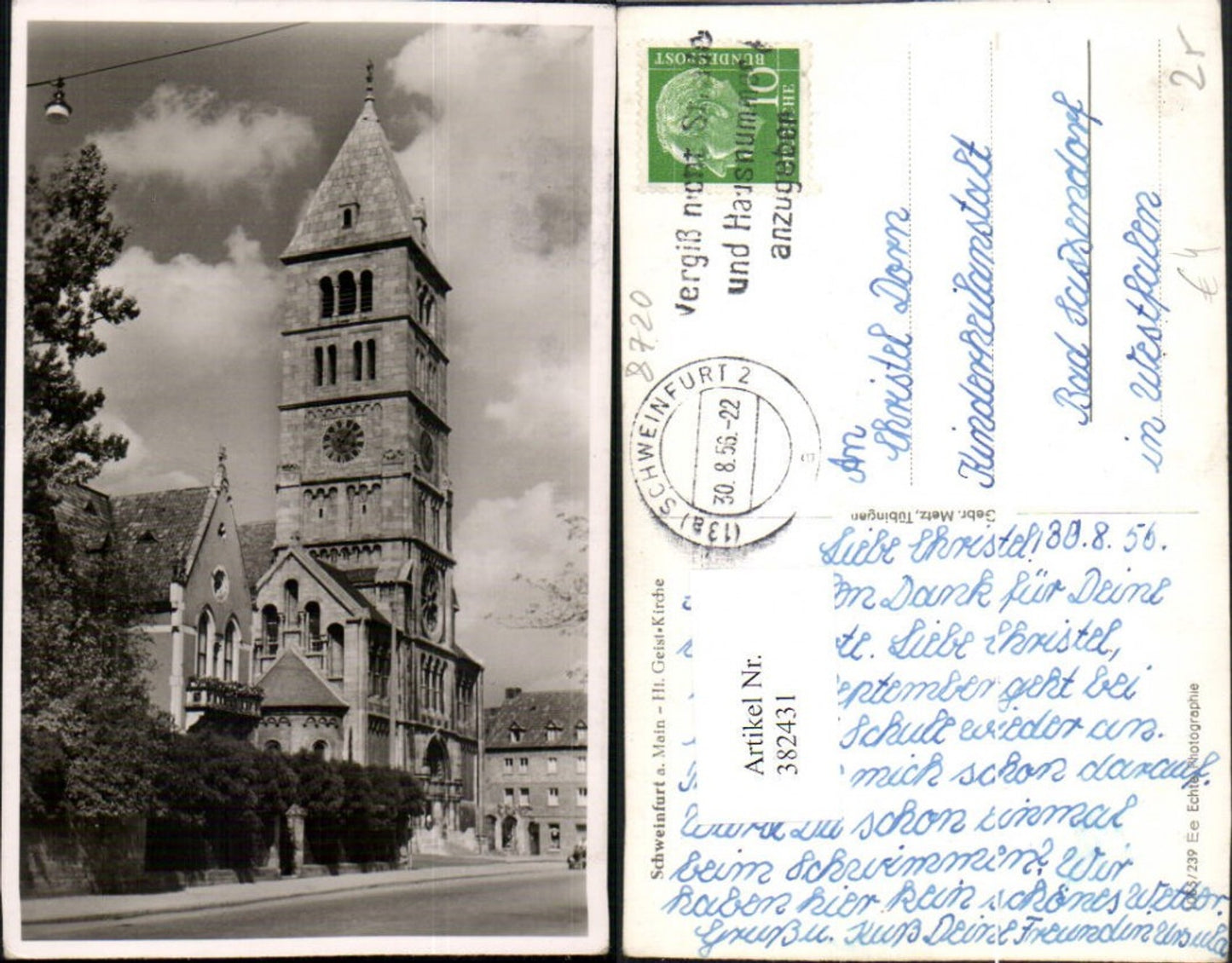 382431,Schweinfurt am Main Heilig-Geist-Kirche