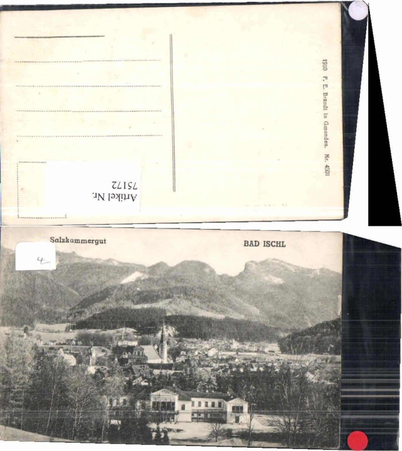 75172,Bad Ischl Kaiserliche Villa Brandt 4601