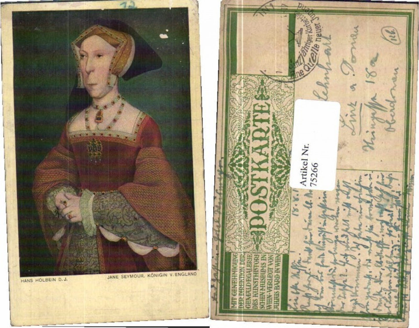 75266,Hans Holbein Jane Seymour