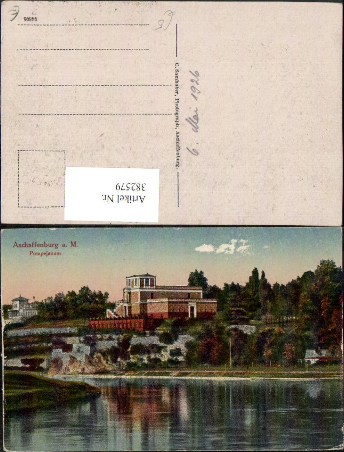 382579, Aschaffenburg am Main Pompejanum Building